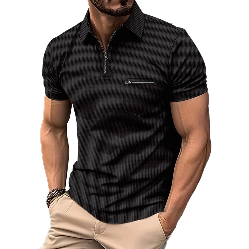 Camicie da uomo muscolari Bodybuilding traspirante Fitness Pullover camicie manica corta Slim Fit Soft Solid Sports Leisure