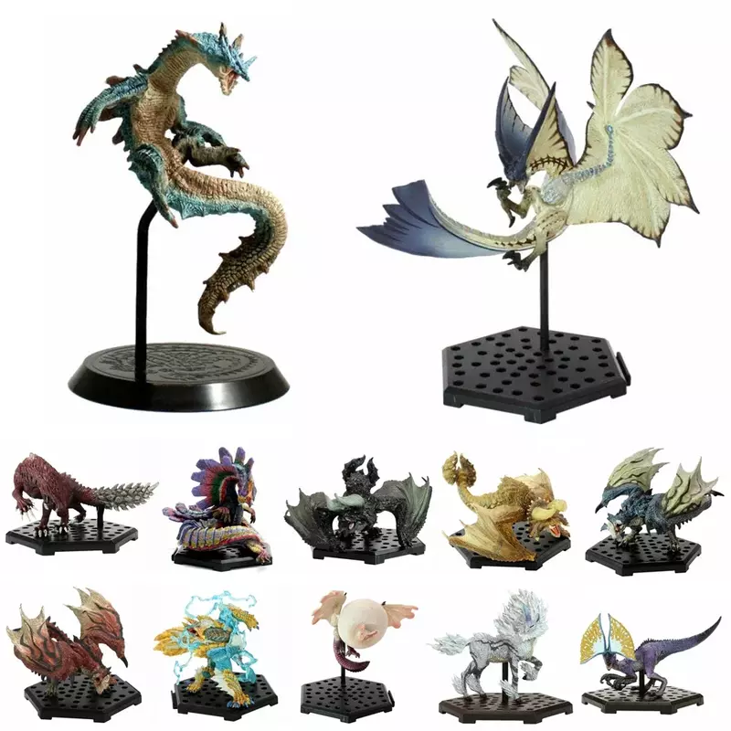 Modèle de figurine d'action de dragon de glace du monde de Monster Hunter, décoration de collection, cadeau de jouet