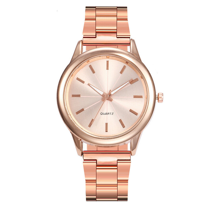 Relógio de quartzo de aço inoxidável feminino, Relógio de pulso casual, Presente feminino, Luxo, Quente, Rápido, 2023