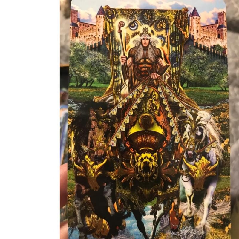 78 Tarot Illuminati Kit karty tarota tajemnicze karty do gry w karty planszowe