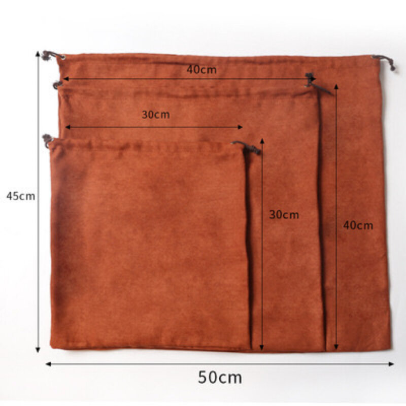 Роскошный кожаный мешок для хранения пыли, 3 упаковки