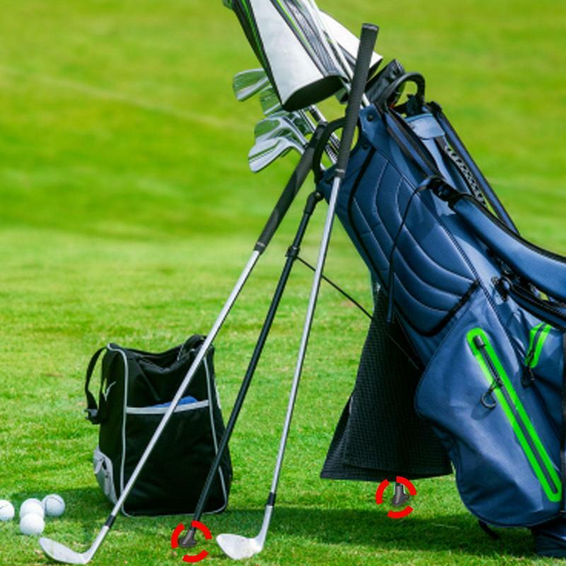 2 шт., универсальные резиновые подставки для сумки для гольфа