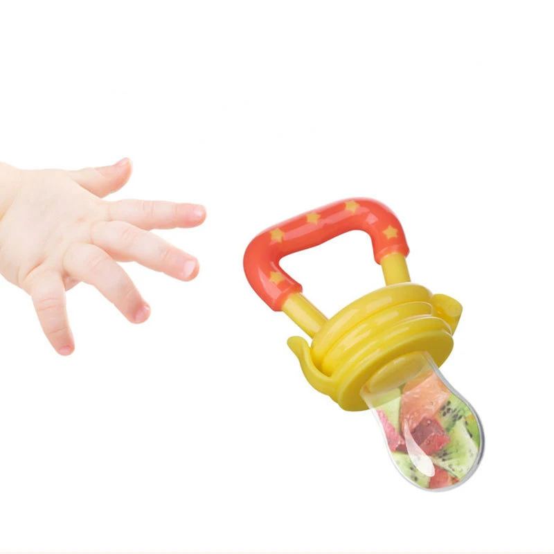 Детская Ложка для кормления, устройство для извлечения сока, жевательные фрукты, овощи, укусы, дополнительная силиконовая безопасная детская бутылочка