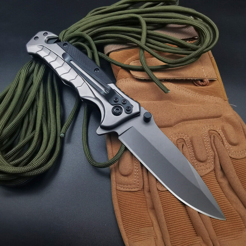 Multifunctional Tactical Folding Knife Survival Self-Defense EDC Tools Camping Hunting Survival Pocket Knives