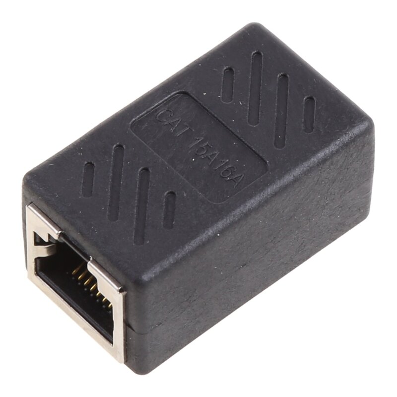 Female to Female LAN Connector Adapter Coupler Extender RJ45 Ethernet Cable Extension Converter