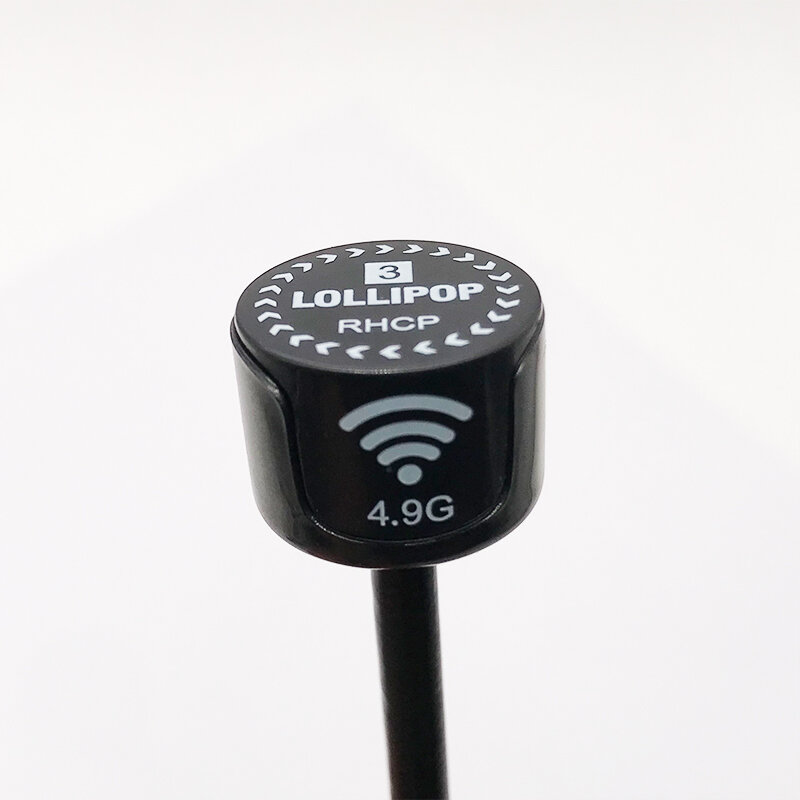 Lollipop-antena Seta para Dron de carreras, transmisor de 4,9 GHz, 2.5Dbi, RHCP, SMA, RP-SMA, FPV, RC