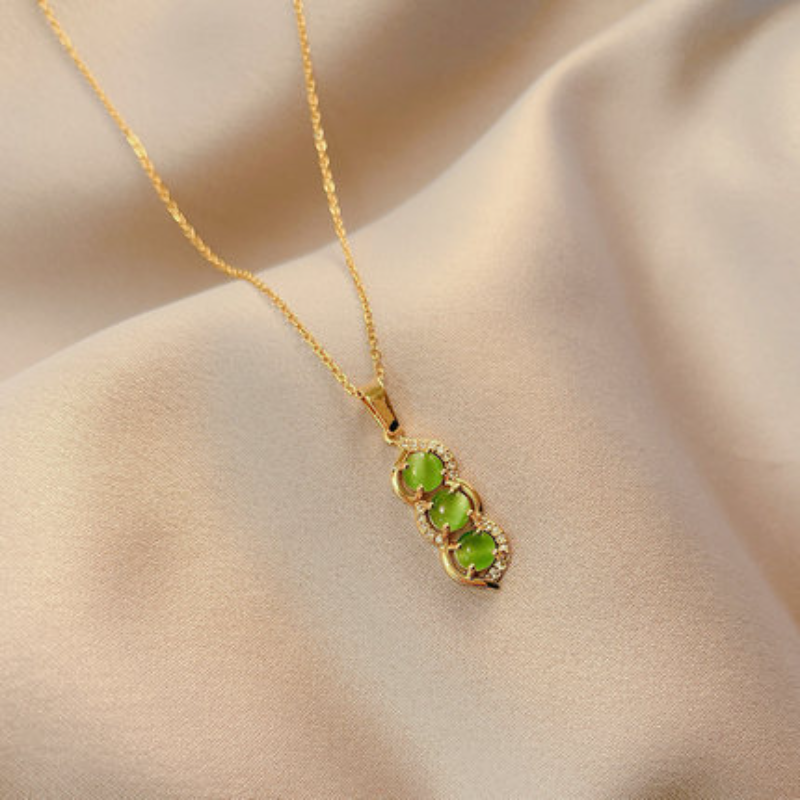 Mori estilo duplo pingente colar feminino nicho design curto amendoim clavícula corrente de alta sensação elegante jóias internet celebridade