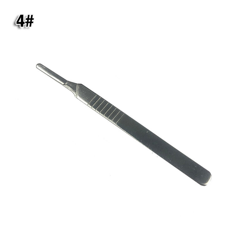 Aço carbono Blade Handle, Substituição Handle, Utility Carving, corte DIY, 121mm, 4.76 Polegada