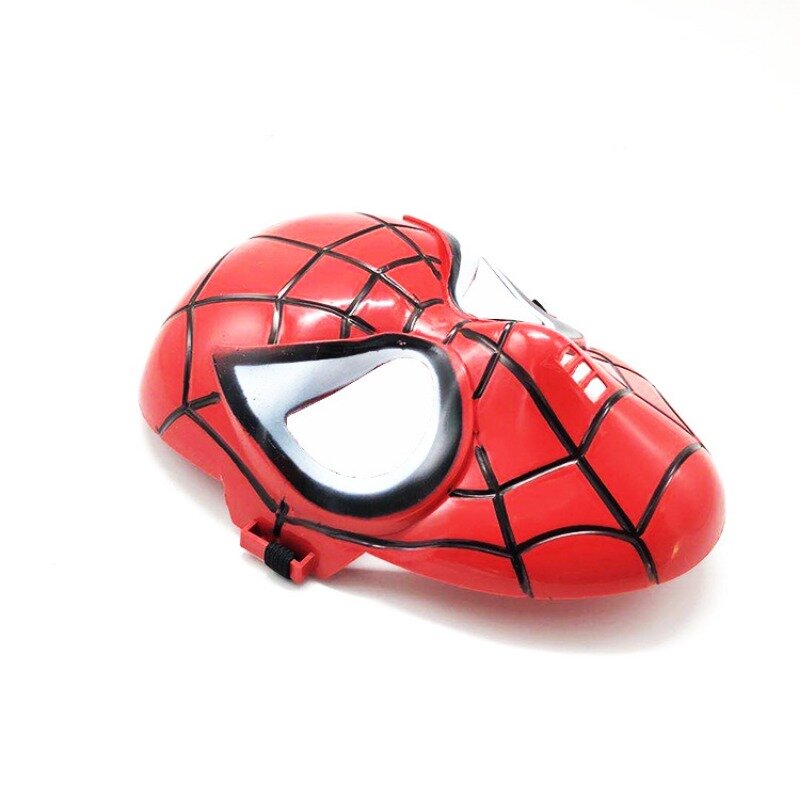 BEAST KINGDOM Spider Man maska dzieci rekwizyty do Cosplay Ironman Halloween element ubioru impreza tematyczna maska prezent urodzinowy dla dzieci zabawki nowość