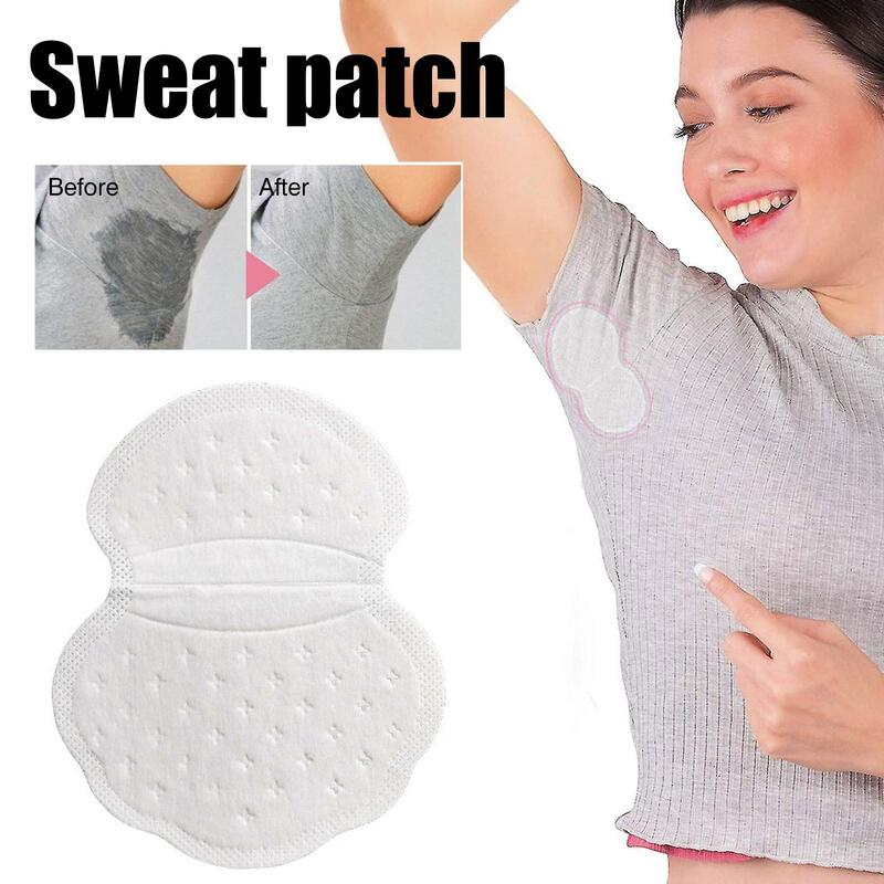 10pcs Disposable Invisible Underarm Sweat Absorbent Patches Sweat Separation Towel Antibacterial Deodorant Clothing Stickers