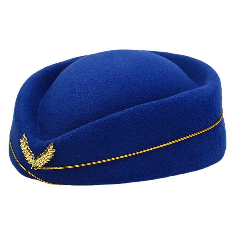 Stewardessa kostium dla kobiet załoga pokładowa kapelusz rękawiczki apaszka satynowa okulary przeciwsłoneczne przebranie na karnawał akcesoria dla kobiet
