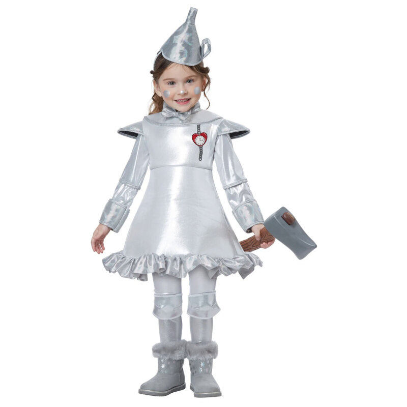 Disfraz de Halloween Purim para niño y niña, vestido de hojalata de cuento de hadas, disfraz de Alice In Wonderlands, vestido de fantasía para fiesta de la Semana del Libro