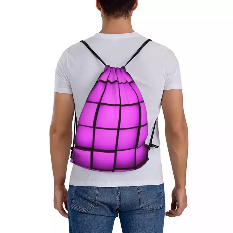 Fashion ransel 3D Fashion portabel tas tali serut bundel saku tas olahraga tas buku untuk siswa perjalanan