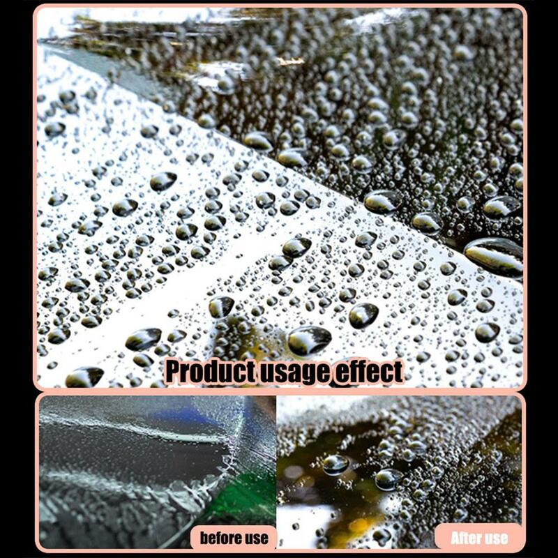 น้ำยาเคลือบรถยนต์แบบไม่ชอบน้ำสเปรย์เคลือบกระจกรถยนต์แบบเร็วป้องกันน้ำฝนได้สูง
