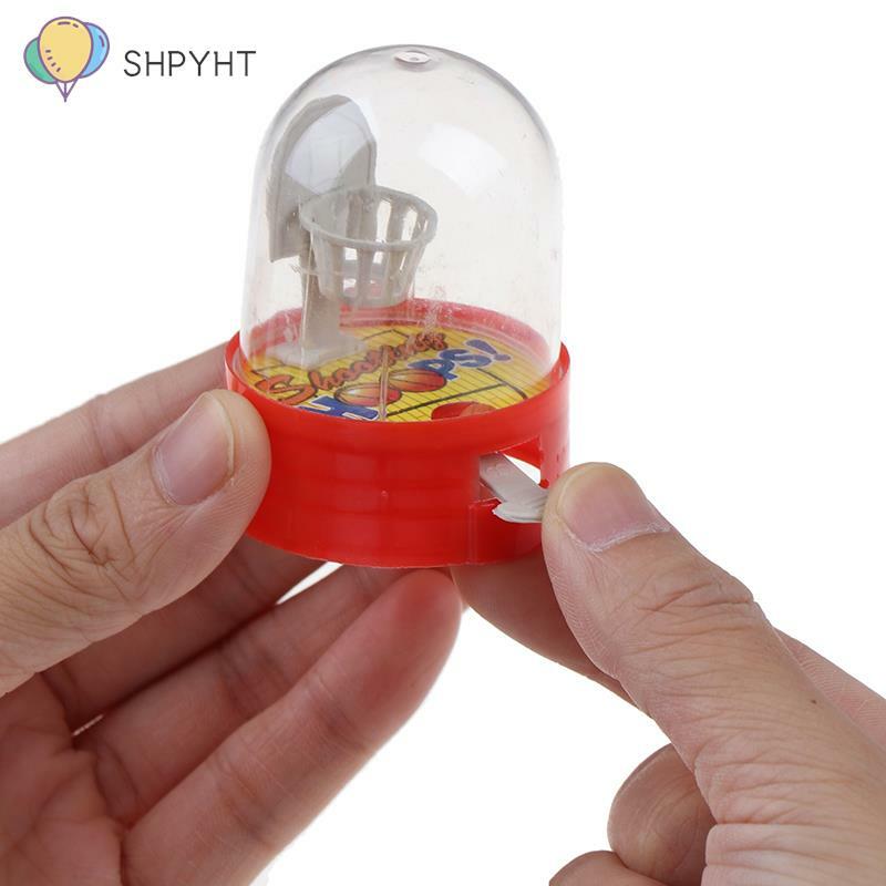 Brinquedos Handheld do tiro do basquetebol para crianças, mini bola da palma, bolas do dedo, presentes da criança