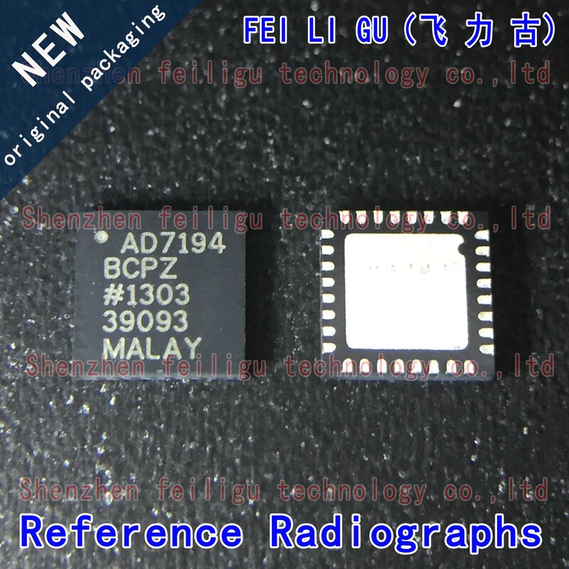 1 ~ 30 buah AD7194BCPZ-REEL7 asli baru 100% Chip AD7194 LFCSP32 Chip konverter digital-ke-analog