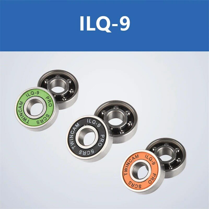 Rodamientos de acero cromado para patines, piezas de alta velocidad, 8 ILQ-11, 608RS, ILQ-9, 7 Bolas