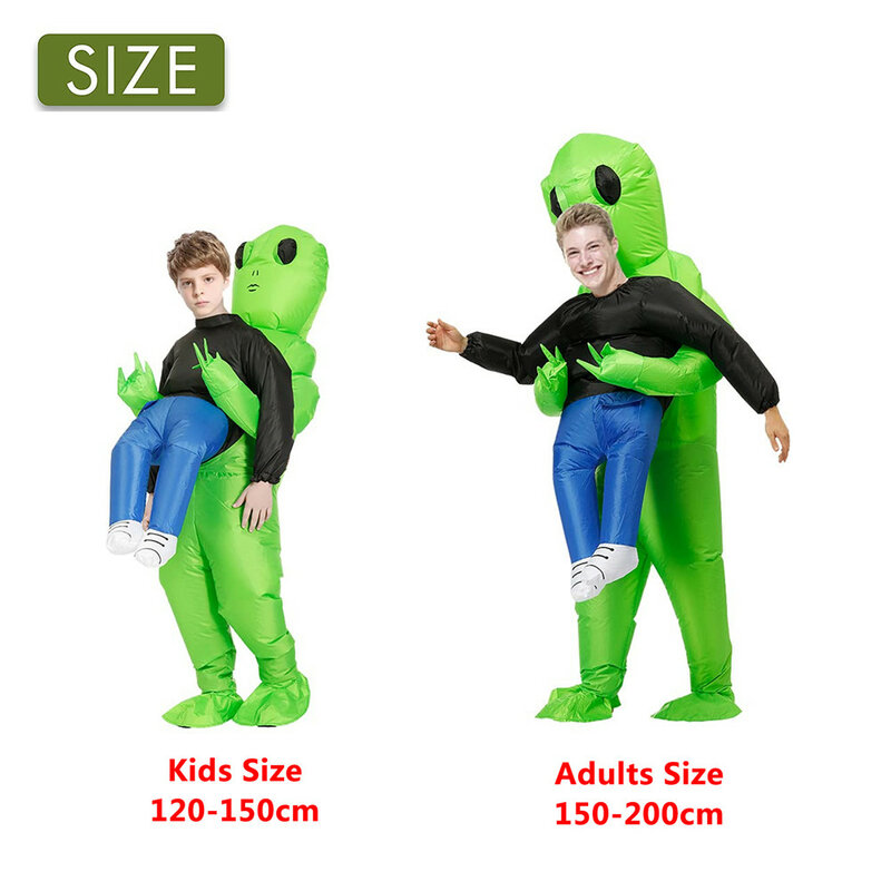 2022 Anime Party Costume Inflatable Alien Costumes Party Cosplay Monster Mascot Halloween Costumes for Man Woman kids Adult