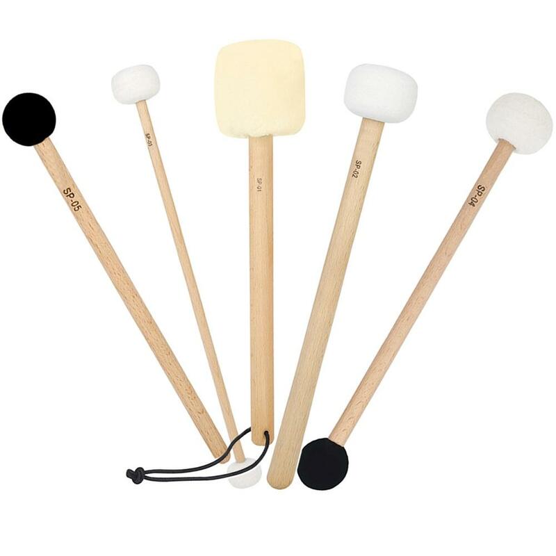Новые палочки для пения, маллеты, большие/Средние/маленькие барабанные палочки, чаша для пения, аксессуары для перкуссионных инструментов