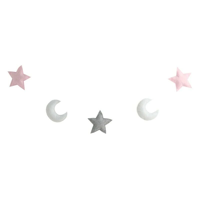 Pasgeboren foto rekwisieten maan en sterren baby fotoshoots achtergrond kinderkamer decoratie dropshipping