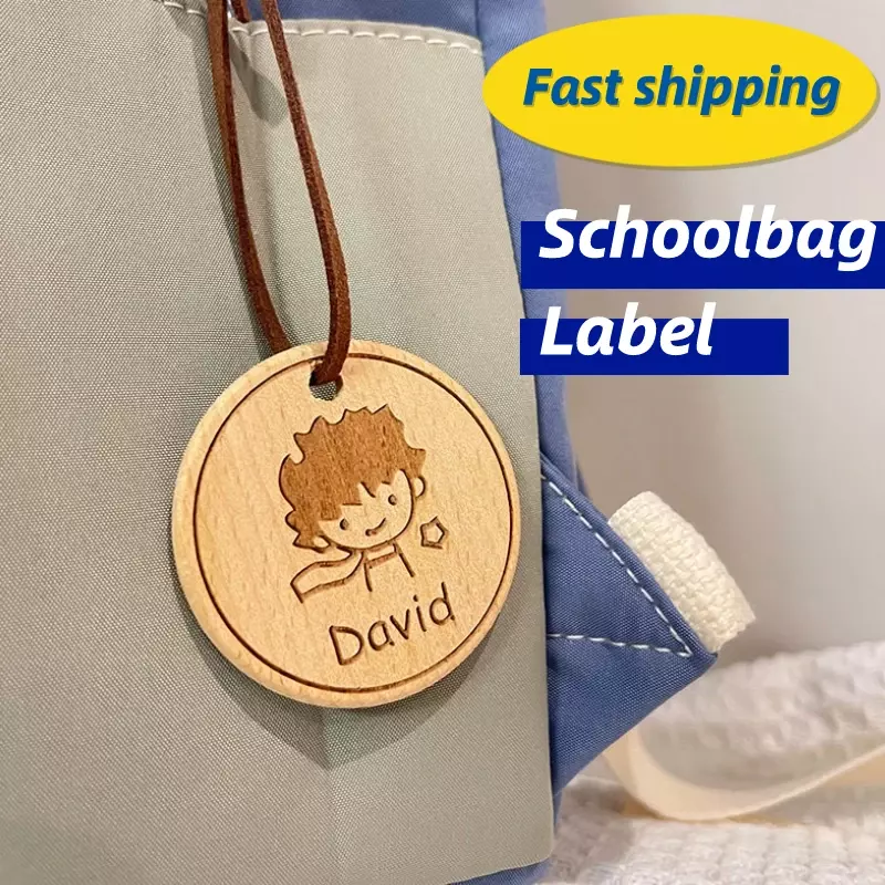 Gepersonaliseerde Aangepaste Naam Tags Schooltas Student Naam Tags Aangepaste Waterbeker Naam Label Terug Naar School Pakket Label