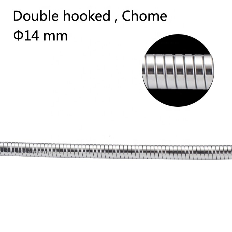Tubo flessibile per doccia estraibile di lusso in acciaio inossidabile da 1.5m-2.4m con tubo interno intrecciato