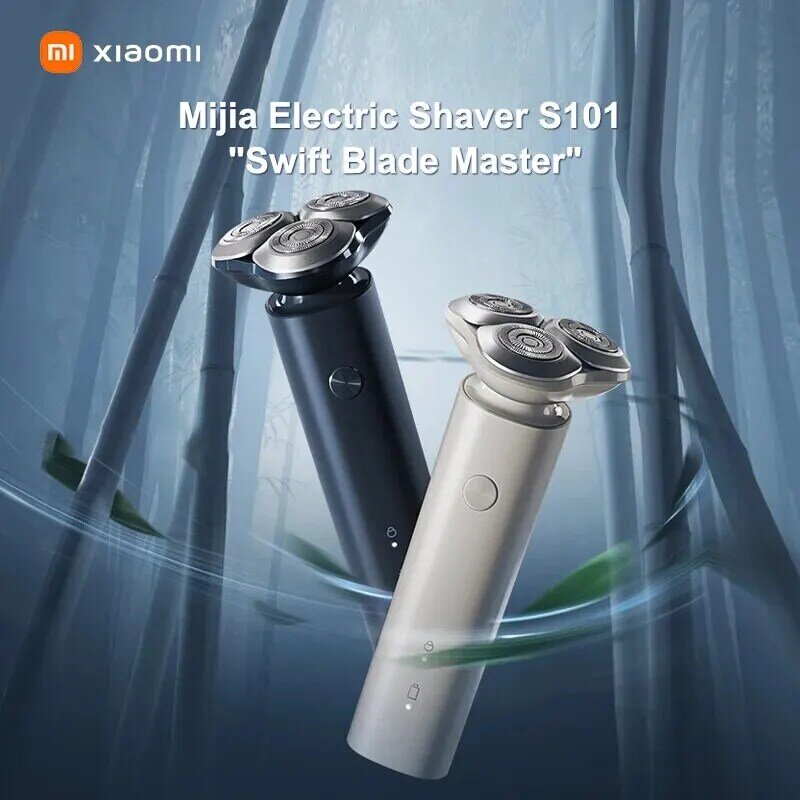 Gốc Xiaomi Mijia Máy cạo râu điện S101 khô ướt cạo râu tông đơ cắt xách tay rechargable dao cạo tóc Máy cắt