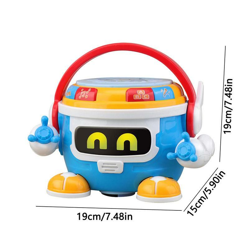 Tambour de musique électrique portable pour enfants, jouets pour enfants, instruments de musique, Noël, anniversaire