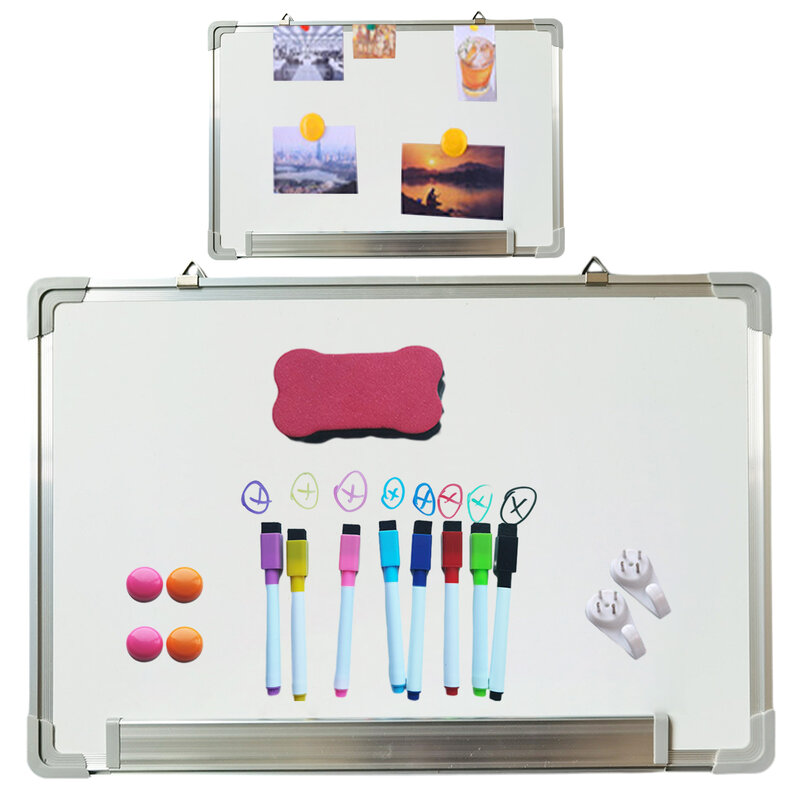 Magnets For Wall Dry Erase Home Magnetic Whiteboard School Kitchen Large Durable Classroom Markers Pens Aluminium Office