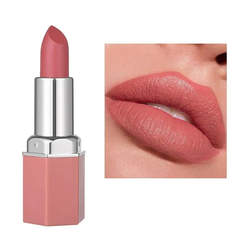 6 Colors Sexy Matte Lipstick Waterproof Long Lasting Cosmetics Non-stick Pencil Velvet Makeup Liner Woman Rendering Lips Co R8J6