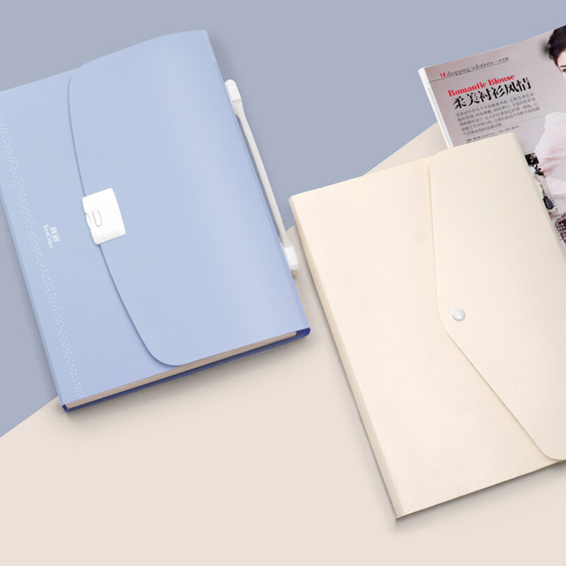 Carpeta de papel multifunción A4/A3/B5, 13 rejillas, organizador de archivos de mano, soporte de almacenamiento de órganos, herramientas de almacenamiento de documentos de oficina