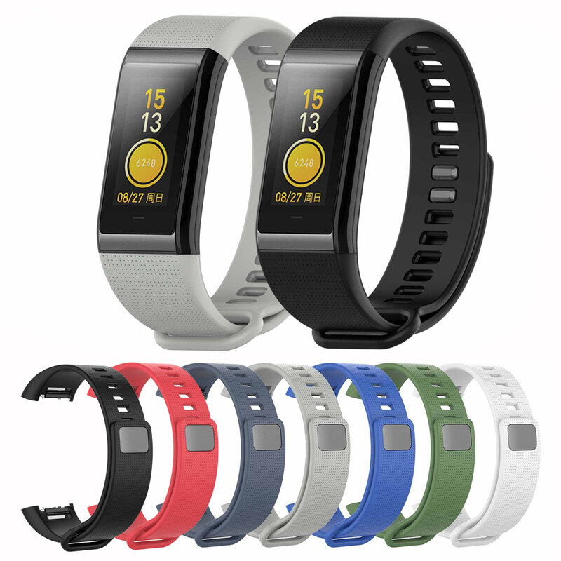 Silicone Wrist Band Strap Voor Huami Amazfit Cor A1702 Smart Horloge Band Sport Armband Riem Waterdichte Band Vervanging Polsband
