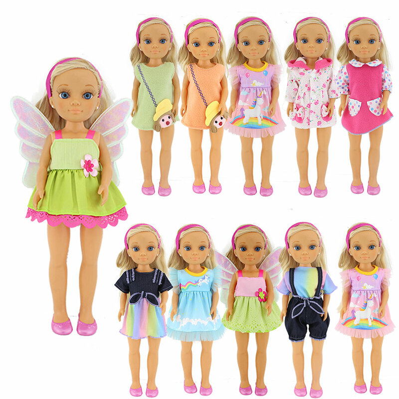 2024 mode pakaian gaun cocok dengan 42cm FAMOSA Nancy Doll (boneka dan sepatu tidak termasuk), aksesori boneka