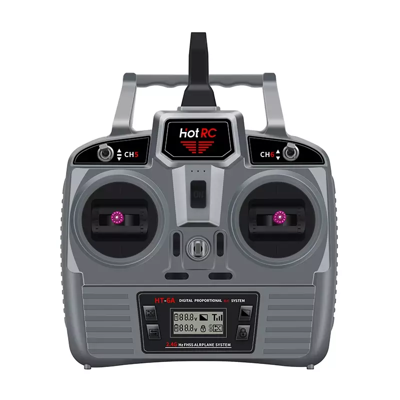 Hotrc HT-6A 2,4g 6ch rc sender fhss & 6ch empfänger mit box für fpv drone rc flugzeug auto rc boot