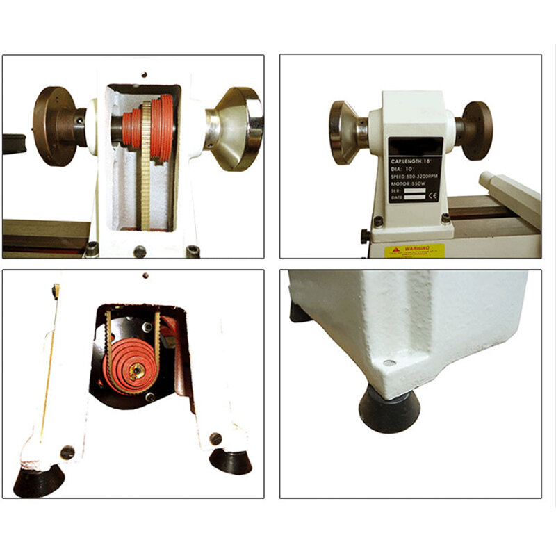 JWL-1018-torno multifuncional para carpintería, herramientas en miniatura para el hogar, máquina de cadena de procesamiento de cuentas de madera, 220 V