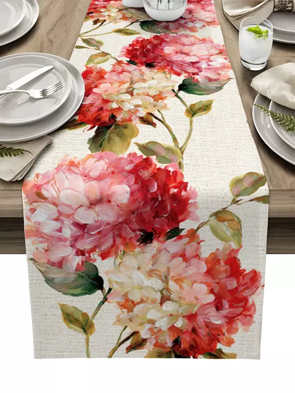 Table Runner Home Dining Table TV Cabinet Accessories Festive Wedding Decoration Party Table Runner
