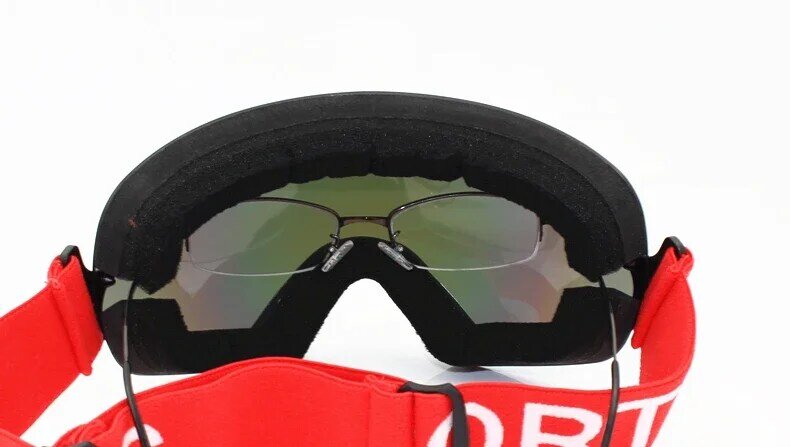Occhiali da sci professionali leggeri da uomo UV400 occhiali da sci da Snowboard antiappannamento per adulti occhiali da neve invernali ultraleggeri da donna