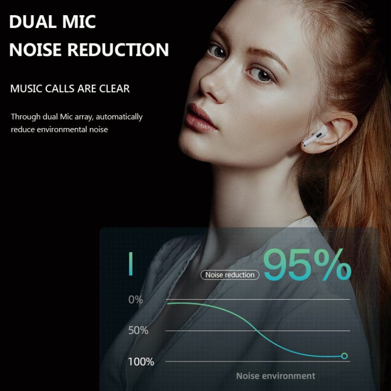 MIJIA Xiaomi earbud nirkabel TWS, Headset Gaming Bluetooth latensi rendah dengan mikrofon