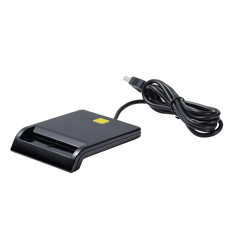 Zoweetek 2076-1 USB-ID-Smartcard-Lesegerät PC/SC USB-CCID emv iso7816 für dnie dni id chip smart card