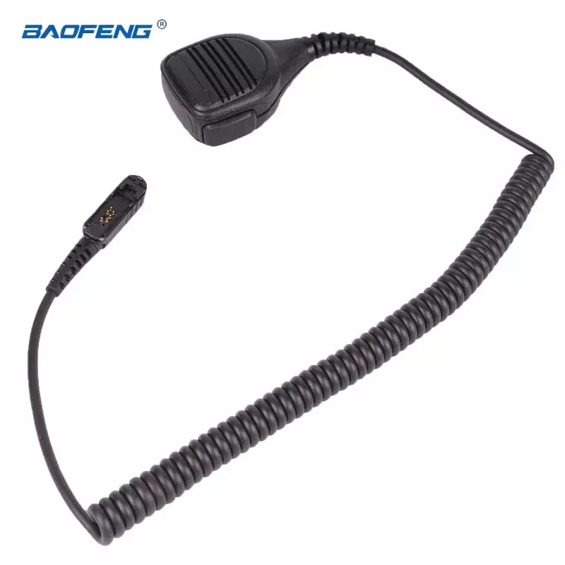 Handheld Speaker PTT Mic Microfone para Motorola, Acessório de rádio, XPR3300, XPR3500, P6600, P6608, DEP550, DEP57, DP2400, MTP3250, MTP3100