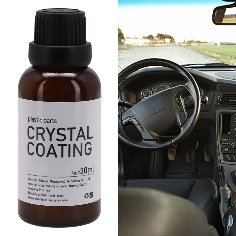 Car Coating Agent Retreading Agent Set Universal Wax 30ml 30ml/bottle Accessories Crystal Coating Agent Kit Parts