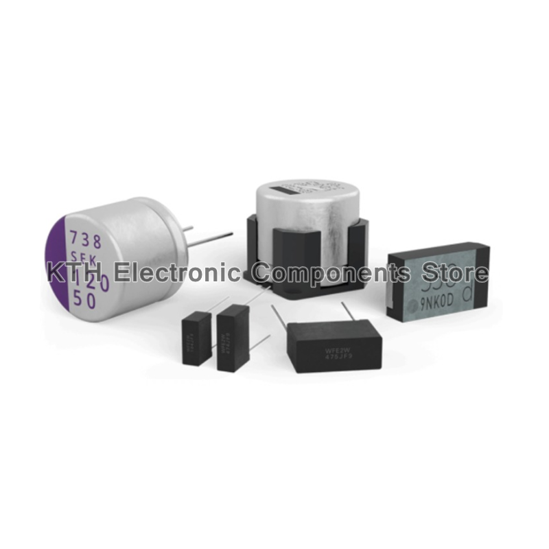 Capacitor eletrolítico de alumínio SMD original, serigrafia, EEEFT1V101AP EEE-FT1V101AP, 100uF, 35V, 6,3x5,8mm, 100 VFT, novo, 10Pcs