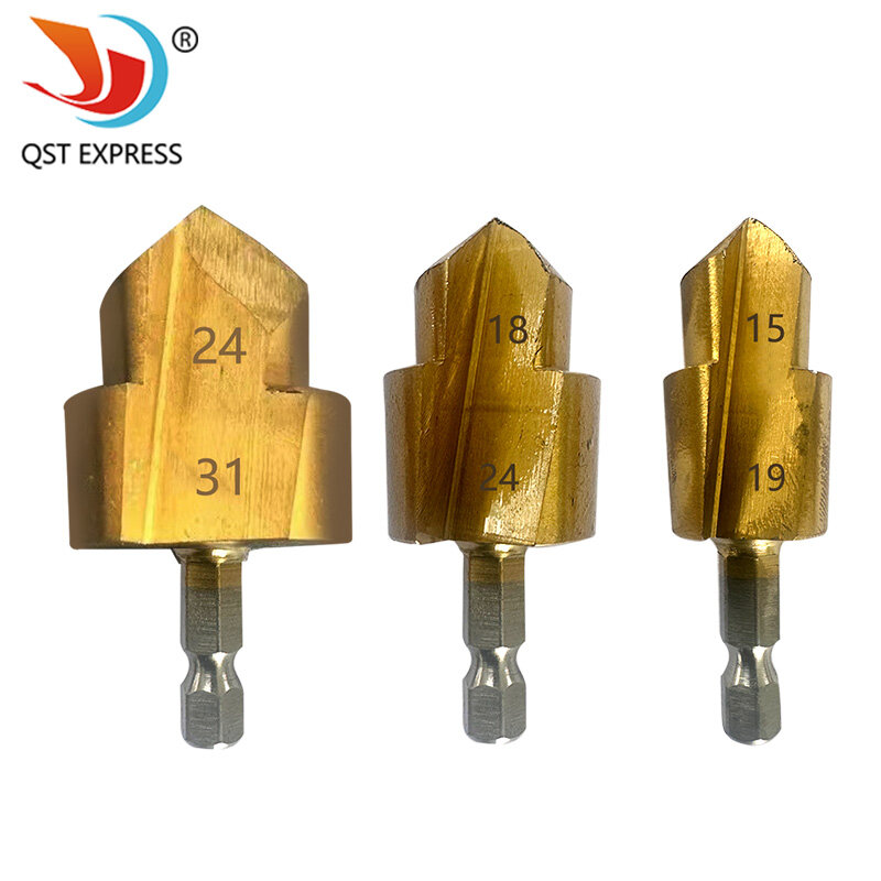 20/25/32mm PPR Lifting , Stepped Drill Bit, Hexagon Shank Water Pipe Connection Tool ,full Open Process