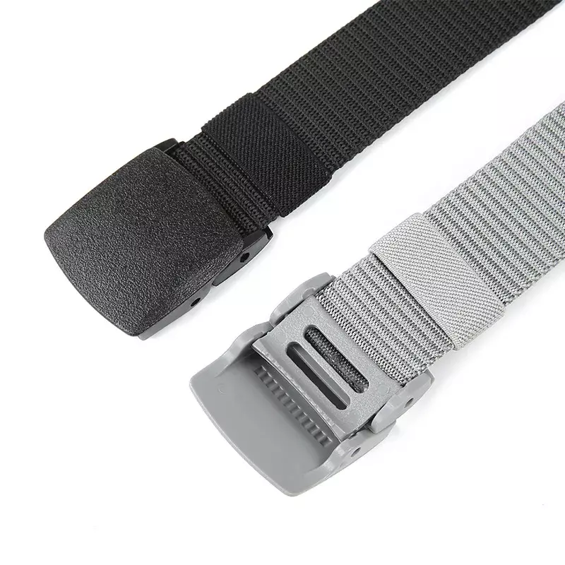110/120/130/140cm Military Automatic Buckle Nylon Belt Outdoor Hunting Multifunctional Tactical Canvas Military Belt for Men