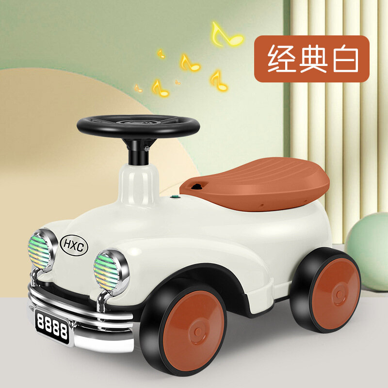 الرجعية الأطفال سكوتر اليويو طفل سيارة توازن صبي وفتاة لعبة عربة أطفال التواء سيارة أطفال هدية
