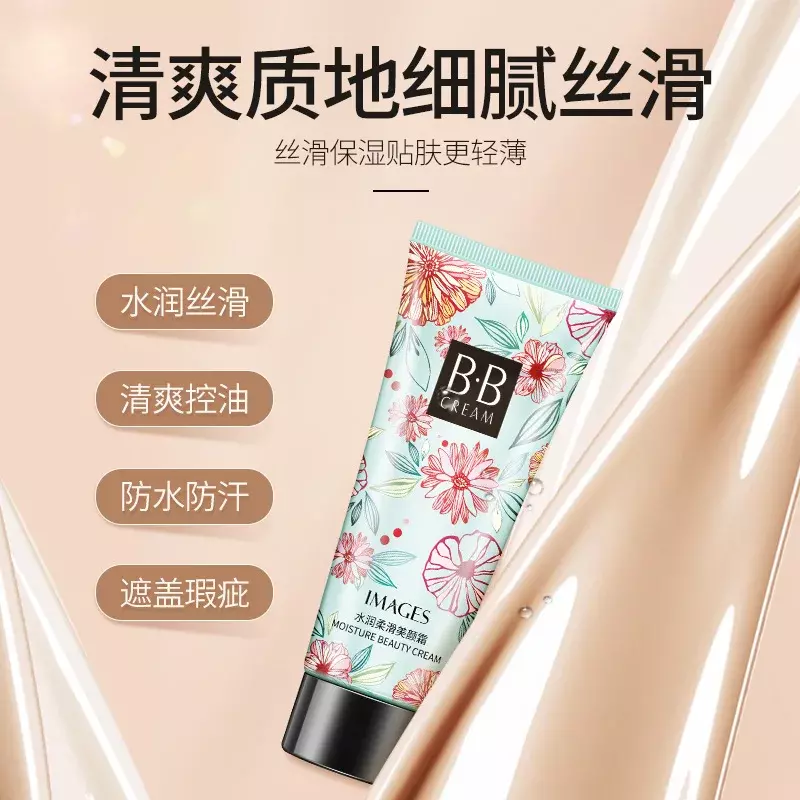 Krem BB Full Cover płynny podkład do twarzy makijaż wodoodporny, długi korektor do twarzy krem wybielający koreański makijaż