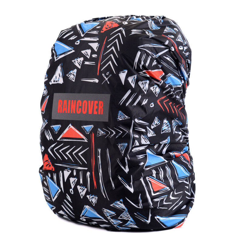 【 P18 】 High-Definition-Farb rucksack wasserdichte Abdeckung mit beleuchtetem Logo Sport rucksack Abdeckung Mode Rucksack Regenschutz