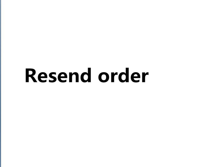 resend order link