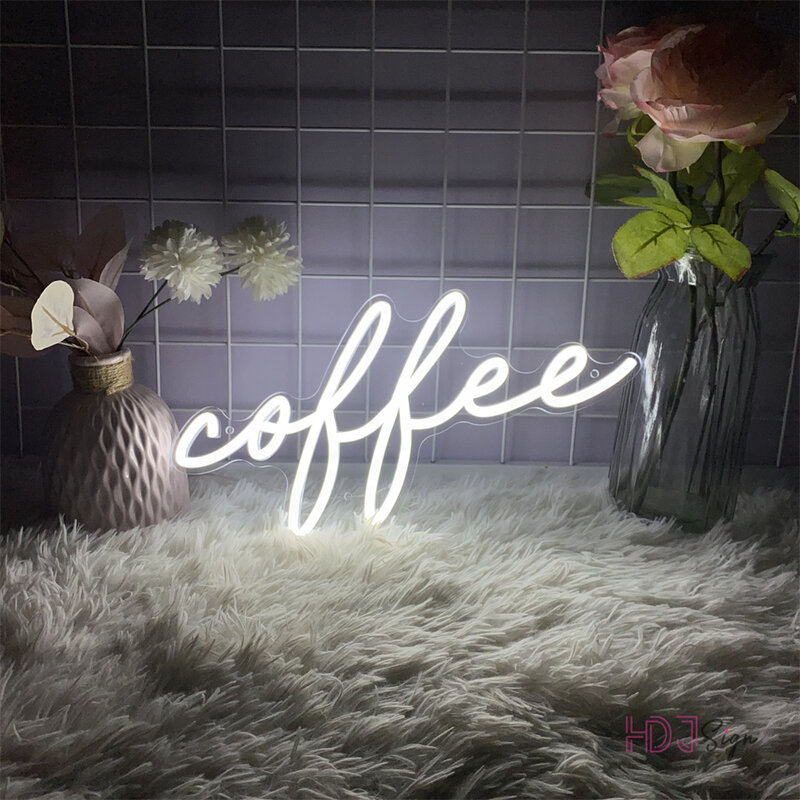 Coffee Neon Led Sign Cafe Pantry Neon lights Signs Coffee Shop Room Decor For Pantry Cafe Decoration Neon Lights USB