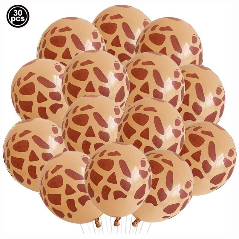 Forniture per feste a tema giraffa modello giraffa stoviglie piatti tazze tovaglioli tovaglia Banner giraffa palloncino Baby shower Party